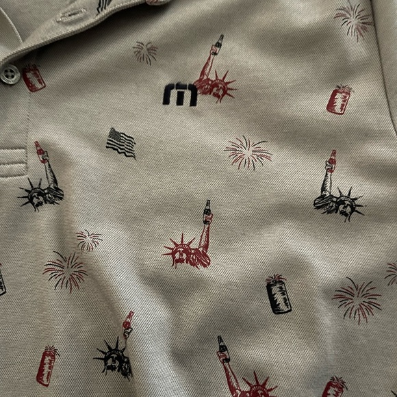 Travis Mathew July Fourth America Polo - Picture 2 of 3
